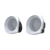 Advanblack 2024 Road Glide Lower Fairing Speaker Pods Color-Matched 8" Speaker Pods Fit for 2023.5-2025 Harley Touring FLTRX RG/SG FLHX (White Onyx Pearl) view 2