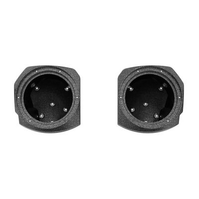 Advanblack 2024 Road Glide Lower Fairing Speaker Pods Color-Matched 8" Speaker Pods Fit for 2023.5-2025 Harley Touring FLTRX RG/SG FLHX (Raven Metallic)