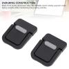 Denash Ultra Thin Laptop Stand, 0.276in Foldable Aluminum Riser Self Adhesive Pads for Cooling & Ergonomic Typing view 2