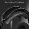 SHUOSUO Headphone Stand, Headset Holder with Solid Base for Desk, Compatible with AirPods Max, Beats, Bose, B&O, Sony, Sennheiser, Gaming, etc (Black) view 3