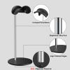 SHUOSUO Headphone Stand, Headset Holder with Solid Base for Desk, Compatible with AirPods Max, Beats, Bose, B&O, Sony, Sennheiser, Gaming, etc (Black) view 4