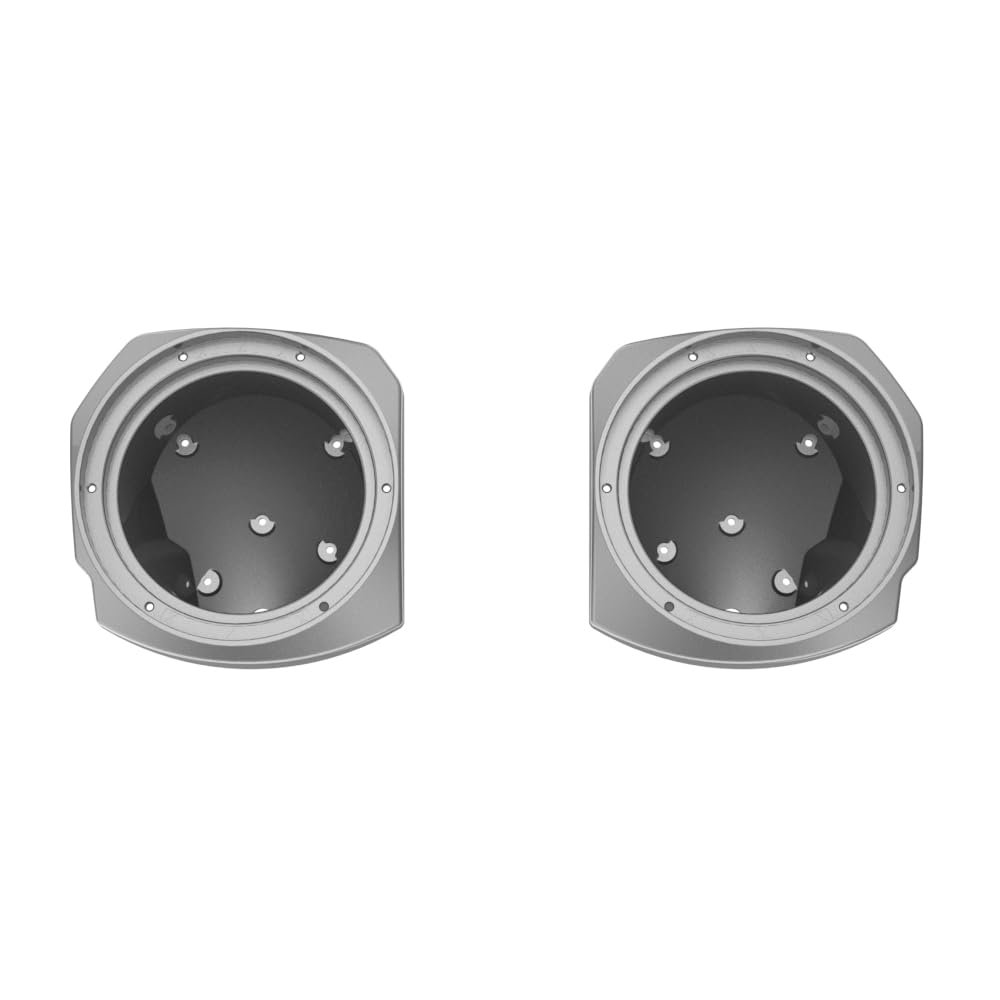 Advanblack 2024 Road Glide Lower Fairing Speaker Pods Color-Matched 8" Speaker Pods Fit for 2023.5-2025 Harley Touring FLTRX RG/SG FLHX (Dark Platinum)