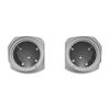 Advanblack 2024 Road Glide Lower Fairing Speaker Pods Color-Matched 8" Speaker Pods Fit for 2023.5-2025 Harley Touring FLTRX RG/SG FLHX (Dark Platinum) view 1