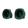 Advanblack 2024 Road Glide Lower Fairing Speaker Pods Color-Matched 8" Speaker Pods Fit for 2023.5-2025 Harley Touring FLTRX RG/SG FLHX (Alpine Green) view 3