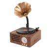 Asixxsix Speaker Gramophone with Copper Horn for Home Decor view 3