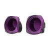 Advanblack 2024 Road Glide Lower Fairing Speaker Pods Color-Matched 8" Speaker Pods Fit for 2023.5-2025 Harley Touring FLTRX RG/SG FLHX (Poison Berry) view 2