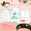 ZWJ Smart Ring for Women  Fitness & Health Tracker with Heart Rate, Blood Oxygen, Step & Sleep Monitoring, Gesture Control, IP68 Waterproof, Charging Case, App for iOS & Android(Enamel Rose Gold #6) view 4