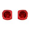 Advanblack 2024 Road Glide Lower Fairing Speaker Pods Color-Matched 8" Speaker Pods Fit for 2023.5-2025 Harley Touring FLTRX RG/SG FLHX (Brilliant Red) view 1
