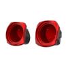 Advanblack 2024 Road Glide Lower Fairing Speaker Pods Color-Matched 8" Speaker Pods Fit for 2023.5-2025 Harley Touring FLTRX RG/SG FLHX (Brilliant Red) view 2