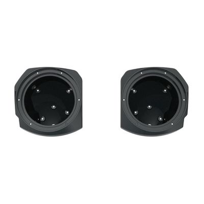 Advanblack 2024 Road Glide Lower Fairing Speaker Pods Color-Matched 8" Speaker Pods Fit for 2023.5-2025 Harley Touring FLTRX RG/SG FLHX (Iron Horse Metallic)