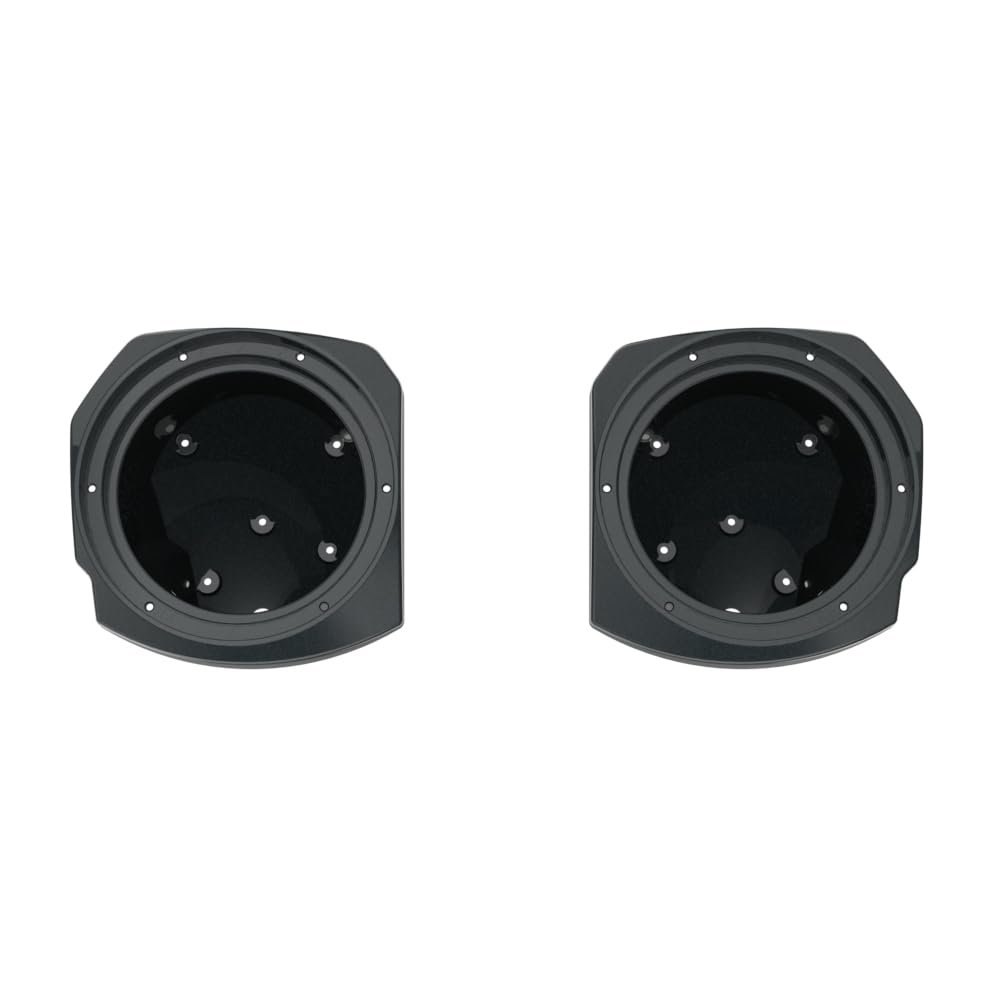 Advanblack 2024 Road Glide Lower Fairing Speaker Pods Color-Matched 8" Speaker Pods Fit for 2023.5-2025 Harley Touring FLTRX RG/SG FLHX (Iron Horse Metallic)