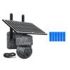 LNBBEQ 8MP 4G SIM Card/WiFi Solar Camera Outdoor Security Protection CCTV Recording Humanoid Dection in Forest/Farm(WiFi) view 1
