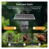 LNBBEQ 8MP 4G SIM Card/WiFi Solar Camera Outdoor Security Protection CCTV Recording Humanoid Dection in Forest/Farm(WiFi) view 3