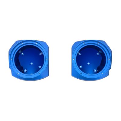 Advanblack 2024 Road Glide Lower Fairing Speaker Pods Color-Matched 8" Speaker Pods Fit for 2023.5-2025 Harley Touring FLTRX RG/SG FLHX (Blue Burst)