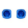 Advanblack 2024 Road Glide Lower Fairing Speaker Pods Color-Matched 8" Speaker Pods Fit for 2023.5-2025 Harley Touring FLTRX RG/SG FLHX (Blue Burst) view 1