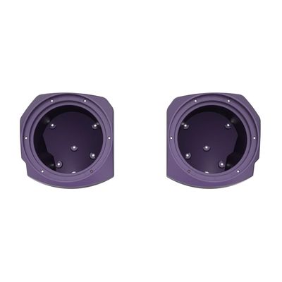 Advanblack 2024 Road Glide Lower Fairing Speaker Pods Color-Matched 8" Speaker Pods Fit for 2023.5-2025 Harley Touring FLTRX RG/SG FLHX (Purple Abyss Denim)