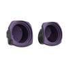 Advanblack 2024 Road Glide Lower Fairing Speaker Pods Color-Matched 8" Speaker Pods Fit for 2023.5-2025 Harley Touring FLTRX RG/SG FLHX (Purple Abyss Denim) view 2