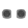 Advanblack 2024 Road Glide Lower Fairing Speaker Pods Color-Matched 8" Speaker Pods Fit for 2023.5-2025 Harley Touring FLTRX RG/SG FLHX (Billiard Gray) view 1