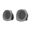 Advanblack 2024 Road Glide Lower Fairing Speaker Pods Color-Matched 8" Speaker Pods Fit for 2023.5-2025 Harley Touring FLTRX RG/SG FLHX (Billiard Gray) view 2