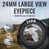 12x50 HD Optics Binoculars for Adults with Upgraded Phone Adapter, Tripod and Tripod Adapter - Professional Waterproof Binoculars with BaK4 prisms and Large View for Bird Watching,Hunting view 3
