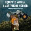 12x50 HD Optics Binoculars for Adults with Upgraded Phone Adapter, Tripod and Tripod Adapter - Professional Waterproof Binoculars with BaK4 prisms and Large View for Bird Watching,Hunting view 4