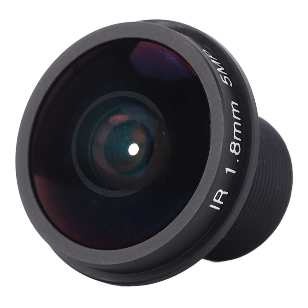 AOWINHIT 5MP HD 1.8mm Fisheye Lens, Panoramic F2.0, 180 Degree Wide Angle Lens with Interface, for Security Camera