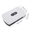 Eujgoov 10400mAh High Capacity MINI UPS DC Backup Power Supply Adaptive Device Current Output Camera Router Optical Cat Built in Adapter POE15V 24V Port 5V 9V 12V USB (US Plug) view 2