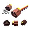 6 Pin Car Steering Gear Booster Pump 284717-3 Waste Valve 284716-3 Throttle Position Sensor Connector(with 15cm Wire,5 Sets) view 2