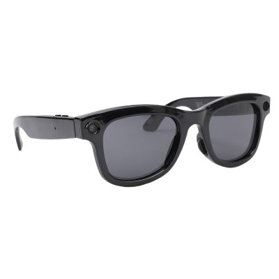 Luqeeg Smart Camera Glasses, AI Glasses with 5MP HD Camera, 26 Languages Real Time Translation, Music Playback, Voice Wake Up, Phone Calls, WiFi Transfer, Touch Control (#1)