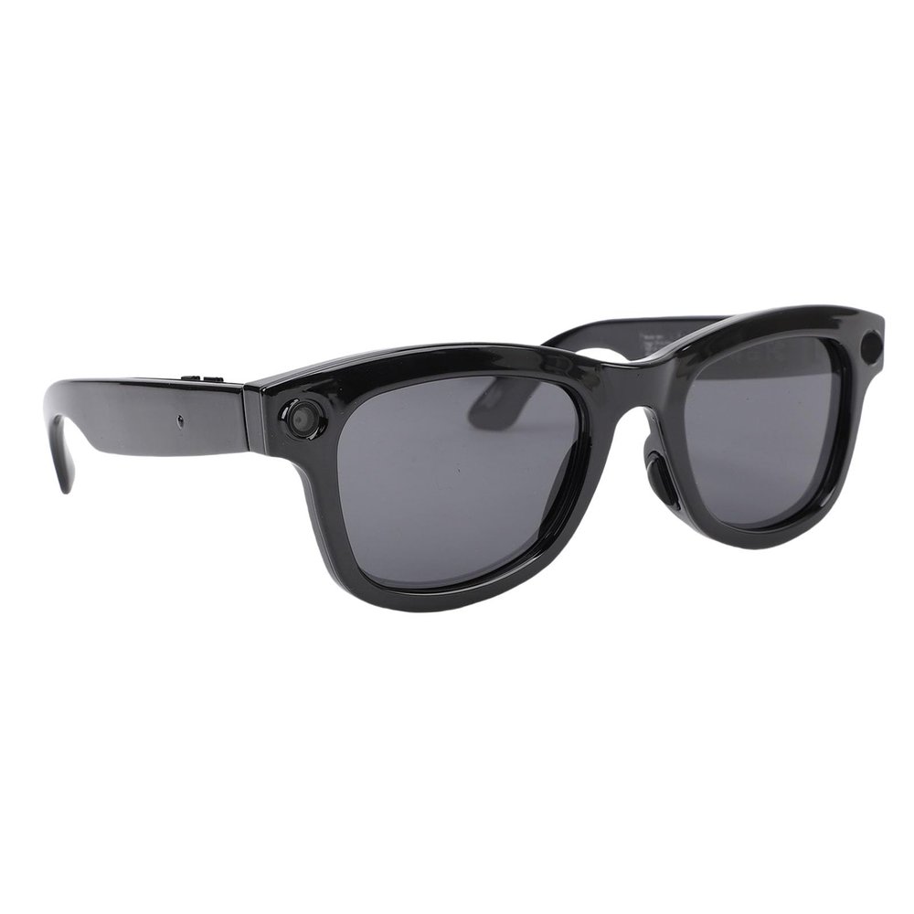 Luqeeg Smart Camera Glasses, AI Glasses with 5MP HD Camera, 26 Languages Real Time Translation, Music Playback, Voice Wake Up, Phone Calls, WiFi Transfer, Touch Control (#1)