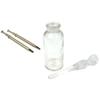 2 gemstone pick up tools w/4 prongs, glass acid bottle with dipper Kit (2) Pcs view 1