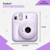 FUJIFILM Instax Mini 12 Holiday Bundle 2025 - Lilac Purple view 2
