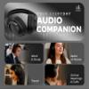 ak anklas Soyto SY-T7 Bluetooth Headphones Over-Ear Foldable with mic and Noise Cancelling  Wireless Bluetooth Headphones Over Ear for Travel, Office, and Study. (Black) view 4