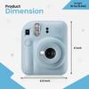 FUJIFILM Instax Mini 12 Holiday Bundle 2025 - Pastel Blue view 3