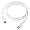 1.2m USB-C to USB-C 100W Cable - White by dbramante1928