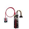 bodateng USB 3.0 MI NI PCI-E Riser Card PCI x16 Extender PCIE Riser Adapter Card Power Cabl SATA to 6pin Power view 2