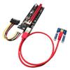 bodateng USB 3.0 MI NI PCI-E Riser Card PCI x16 Extender PCIE Riser Adapter Card Power Cabl SATA to 6pin Power view 4