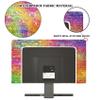 Baocicco Rainbow Brick Wall Waterproof Screen TV Covers 58,59,60 Inch Full Body Cover for TV Screen Anti-Static Dustproof Protective Protective TVs Display Screen Cover for Television LED LCD OLED view 3
