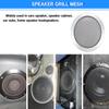 2Pcs Speaker Grill Mesh, 8inch 225mm Car Speaker Cover Audio Speaker Guard Woofer Circle Metal Grille Subwoofer Protector view 3