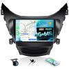 4G+64G Car Radio for Hyundai Elantra 2011 2012 2013 Android 13 Replacement Upgrade Stereo with CarPlay Android Auto 9 Inch Touch Screen Head Unit with Backup Camera Mic view 1