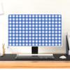 Baocicco Blue Buffalo Plaid Waterproof Television Cover 80 Inch Rustic Lattice Farmhouse Checked TV Display Screen Cover for LCD LED PC Desktop and Home Hanging TV Dust-Proof Anti-Static view 4