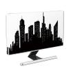 Baocicco City Scenery Waterproof Television Covers 45,46,47,48 Inch Black and White Build Weatherproof Anti-Static Dust-Proof Protective Sleeve Compatible with LCD LED PC Desktop and Home Hanging TV view 1
