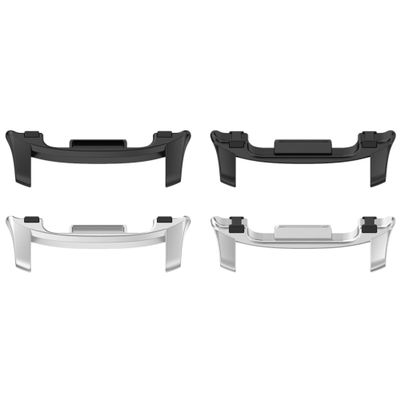 2 Sets Upgraded 20mm Watch Band Connector Compatible for Samsung Galaxy Watch 8/8 Classic 2025 Strap Connection Stainless Steel Adapter for Galaxy Watch 8, No-Gap (Black/Silver)