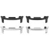 2 Sets Upgraded 20mm Watch Band Connector Compatible for Samsung Galaxy Watch 8/8 Classic 2025 Strap Connection Stainless Steel Adapter for Galaxy Watch 8, No-Gap (Black/Silver) view 1