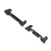 2 Sets Upgraded 20mm Watch Band Connector Compatible for Samsung Galaxy Watch 8/8 Classic 2025 Strap Connection Stainless Steel Adapter for Galaxy Watch 8, No-Gap (Black/Silver) view 3
