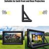 14FT/4.9m Rapid-Deployment Cinema Screen250W Turbocharged Inflation System & Paracord 500-lb Tensile StrapsDual-Surface 90% for Sports Events, Commercial Campgrounds, Mobile Cinemas view 4
