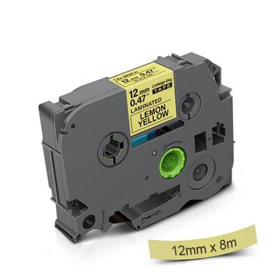 1PK 12mm Label Tape Compatible with PT Label Maker Works with TZe TZe231 TZe-MQP35 TZe-MQ531 TZe-MQE31 TZe-MQF31 Models(TZe-MQY31)