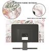 Baocicco Watercolor Tropical Plants Waterproof Screen TV Dust Cover 37,38,39 Inch Palm Leaves Botanical Floral TV Display Protectors Dust-Proof Anti-Static Protective Desktop TVs Hanging TV view 3