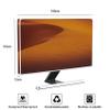 Baocicco Desert Waterproof Television Covers 80 Inch Dry Sahara Desert Natural Landscape Dust-ProofTV Dust Cover Protective Sleeve Compatible with LCD LED PC Desktop and Home Hanging TV view 2