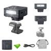 Godox iM20 Mini Flash+Hot Shoe Riser for Canon, Sony, Fuji, Nikon, Panasonic Olympus Pentax, 3s Recycle Time, Approx.440 Flash Times, Flash for Sony ZV1, NOT for Sony ZV-1F (Black) view 1